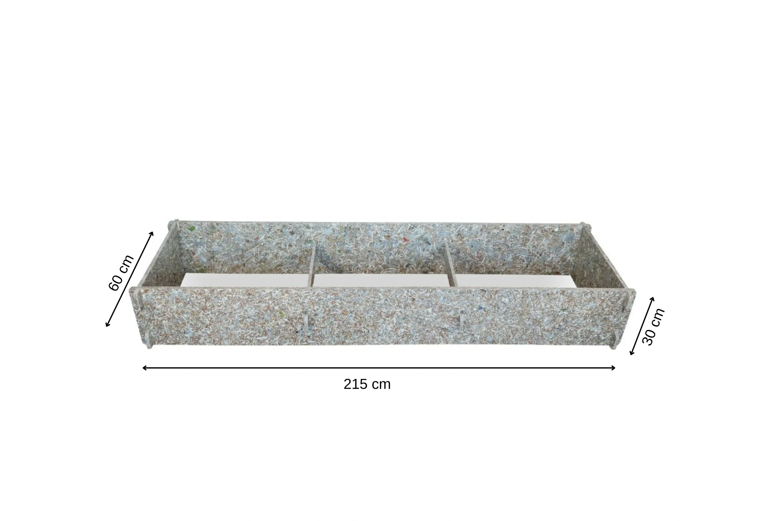 Yükseltilmiş Sebze Yatağı - 60x215cm - Görsel 4
