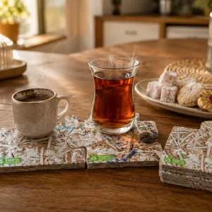 Bardak Altlığı - Puzzle Model