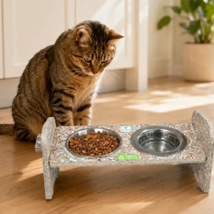 Kedi-Köpek - İkili Mama Kabı